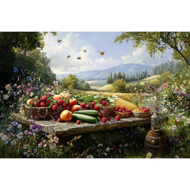 Vegetable and Fruit Canvas